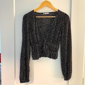 Zara Polka Dot Shirt S